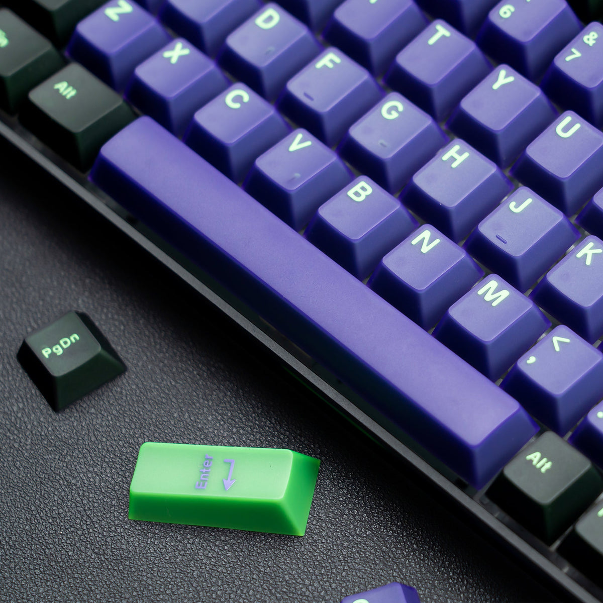 Womier Cube Jade Double - Shot Cherry Profile PBT Keycap Set - Womier Keyboard