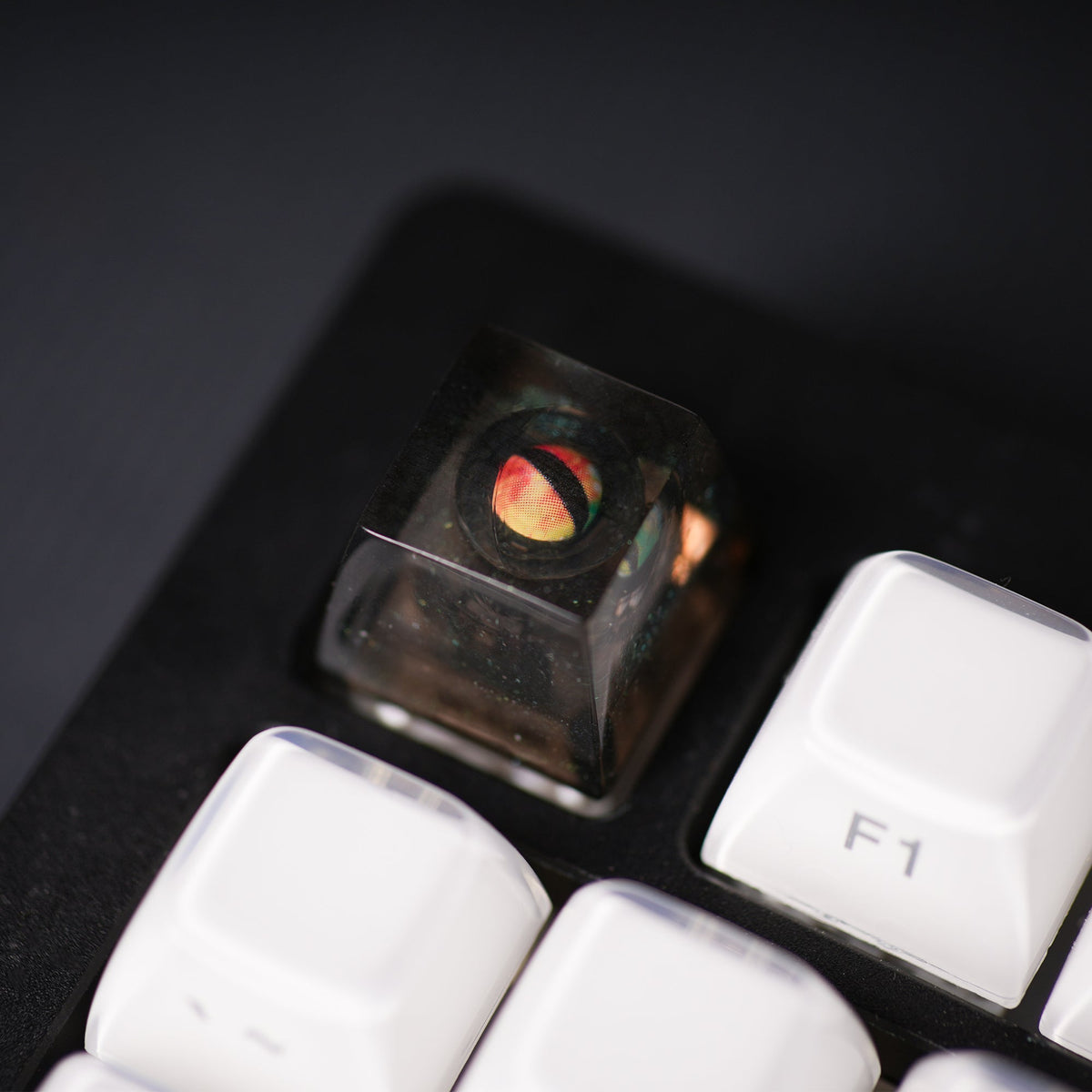 Womier Evil Eye Artisan Resin Keycap - Womier Keyboard