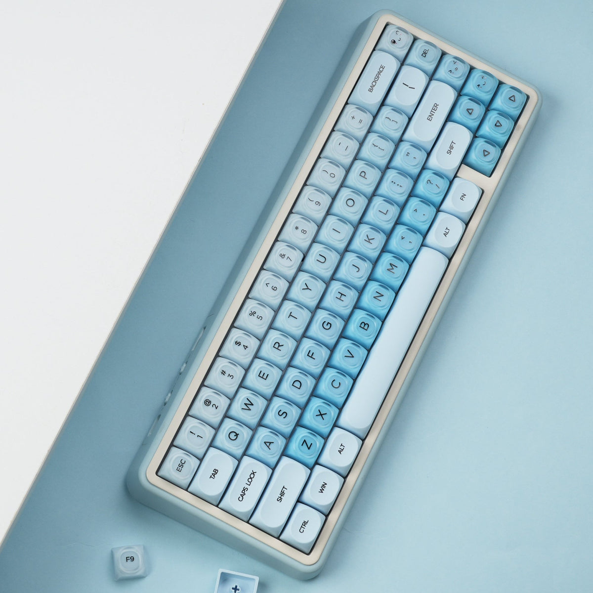 Womier Foundation/Lipstick 132 - Key MOA Profile Translucent PBT+PC Keycap Set - Womier Keyboard