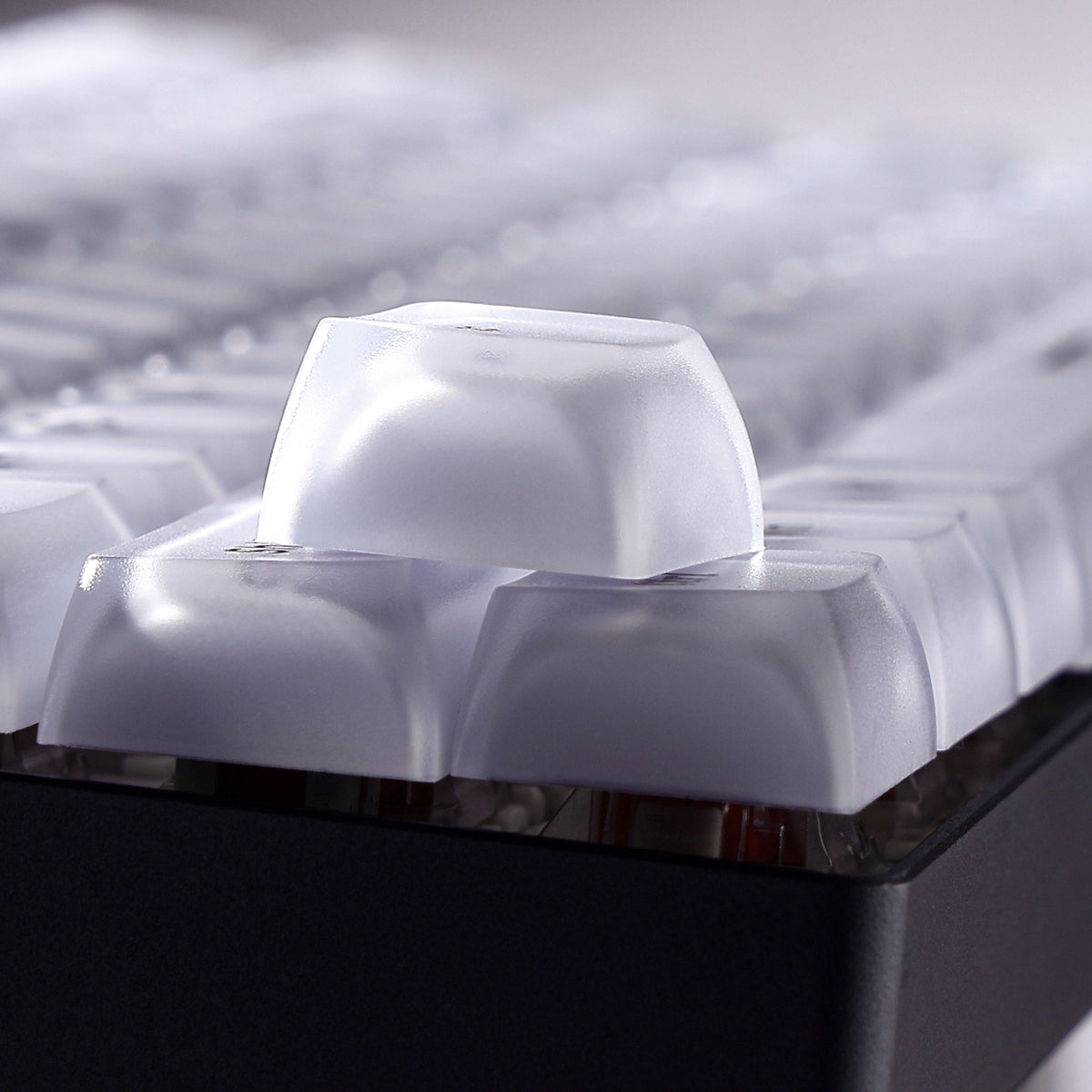 Womier Frosted Heavy Crystal CSA Profile Keycaps(132-Key) - Womier Keyboard