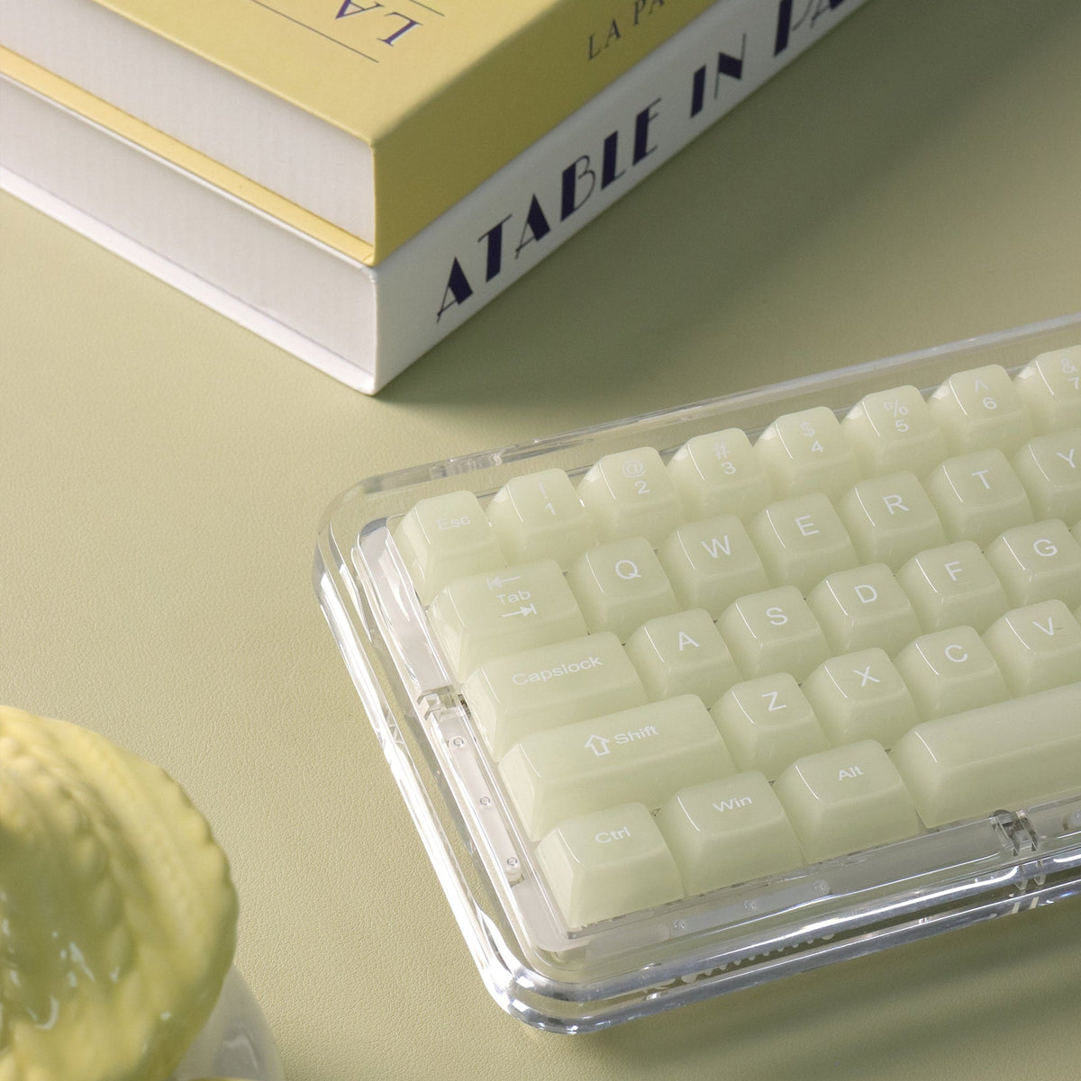 Womier Frosty Jello 115 - Key MDA Profile Translucent PC Keycap Set - Womier Keyboard