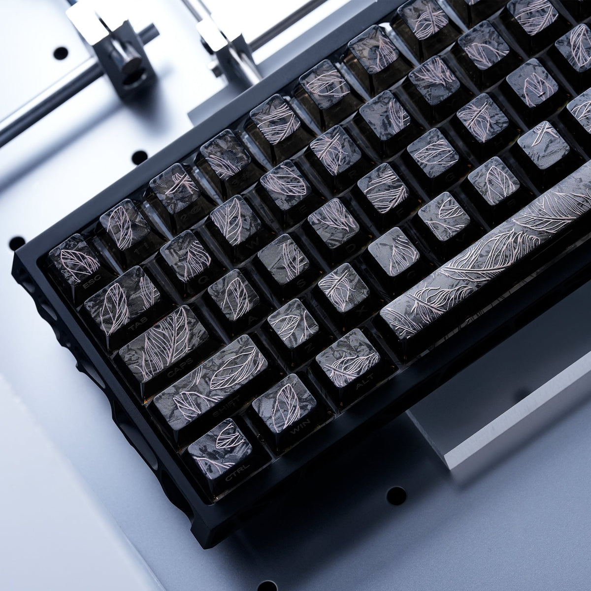 Womier Keycaps - Frost Feather - Cherry Side-Printed (115 Keys) - Womier Keyboard