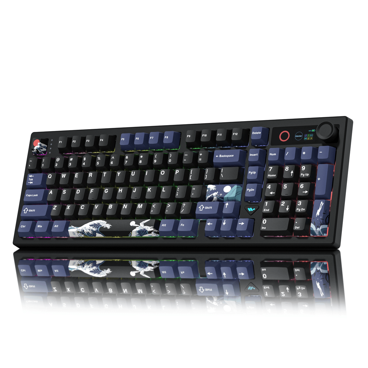 Womier L98 98% Wireless Mechanical Keyboard with TFT Screen & Knob (3 Colors) - Womier Keyboard