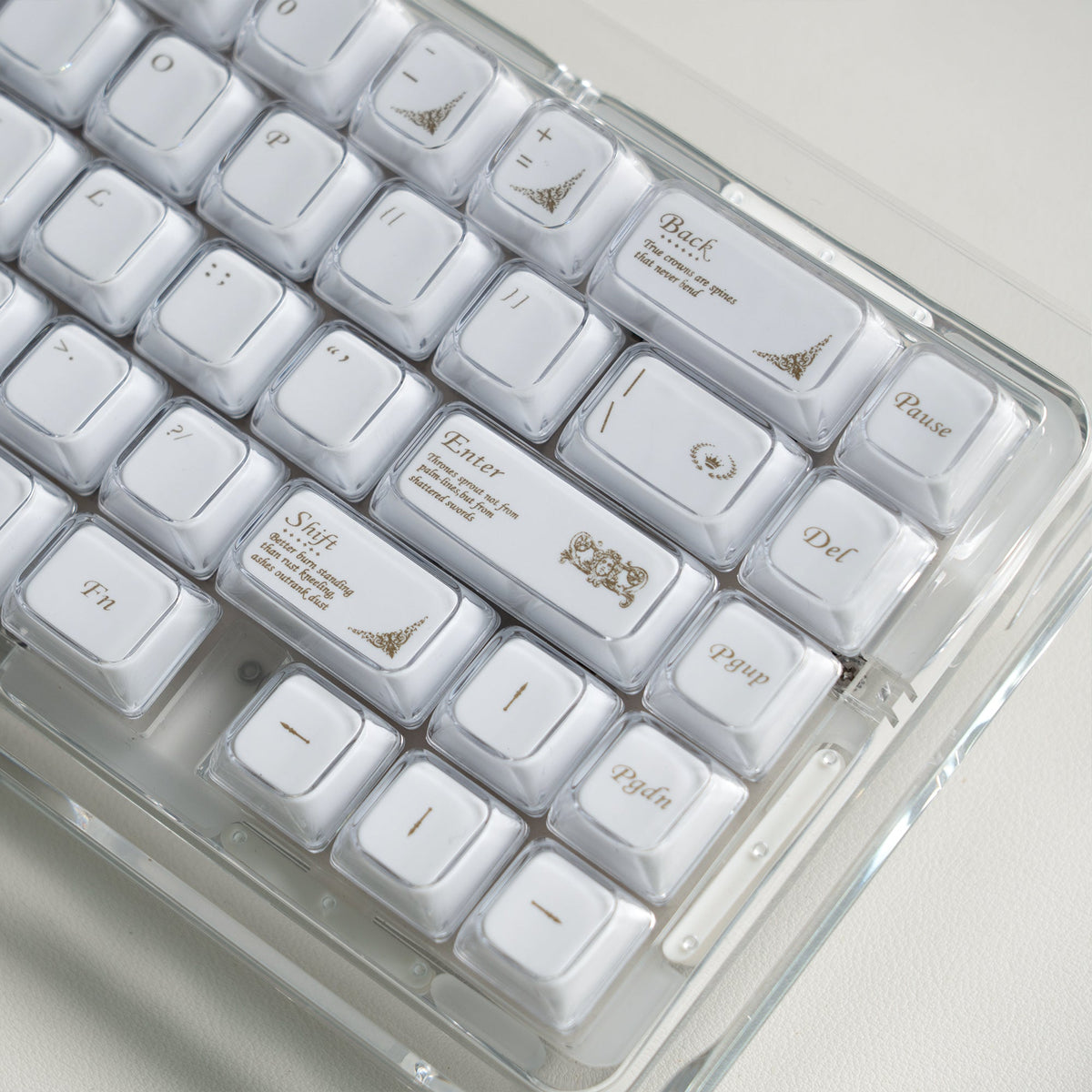 Womier Luna 115 - Key MDA Profile Double - Shot Keycap Set - Womier Keyboard