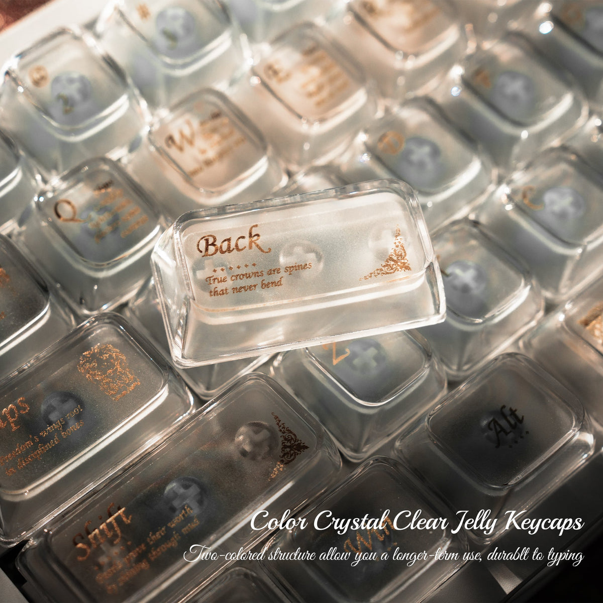 Womier Luna 115 - Key MDA Profile Double - Shot Keycap Set - Womier Keyboard