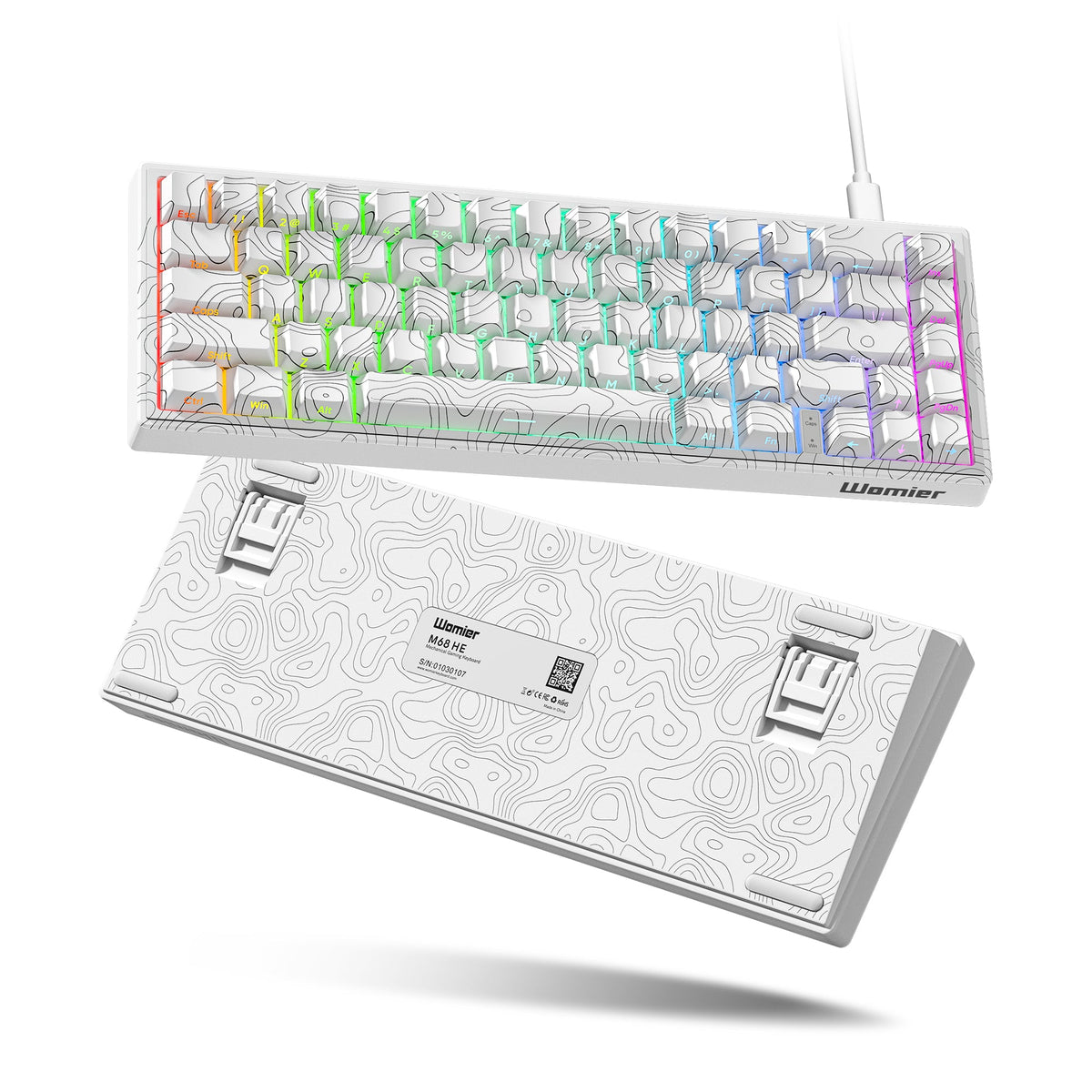 Womier M68 HE V2 65% Themed Hall Effect Wired Gaming Keyboard - Womier Keyboard