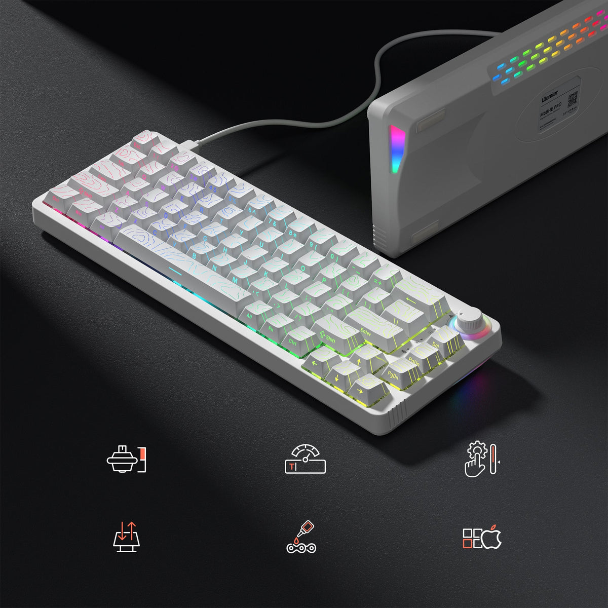 Womier M68HE PRO 60% Mechanical Gaming Keyboard - Womier Keyboard