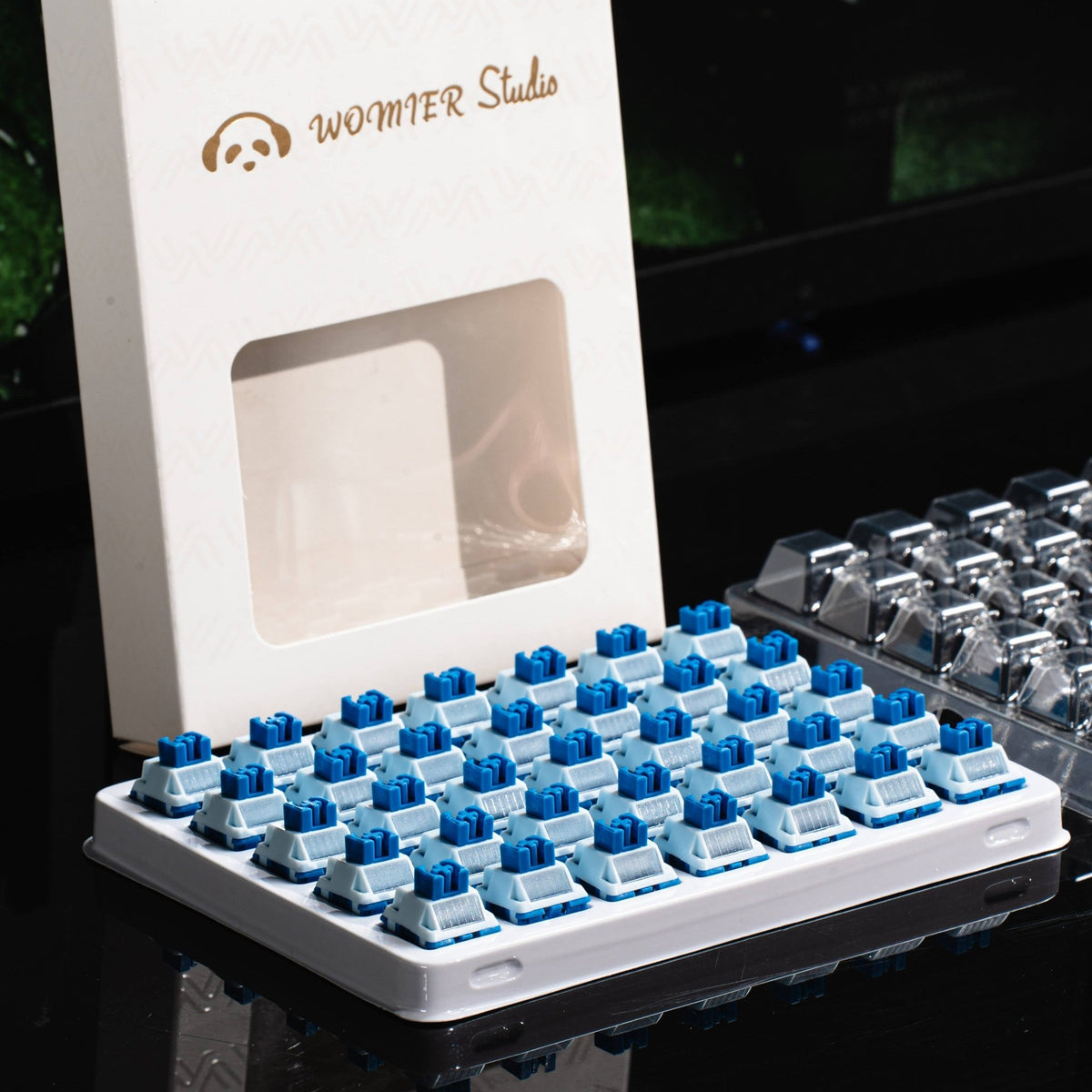Womier New POM Series Pre - lubed Linear Switches (35 pcs/box) - Womier Keyboard