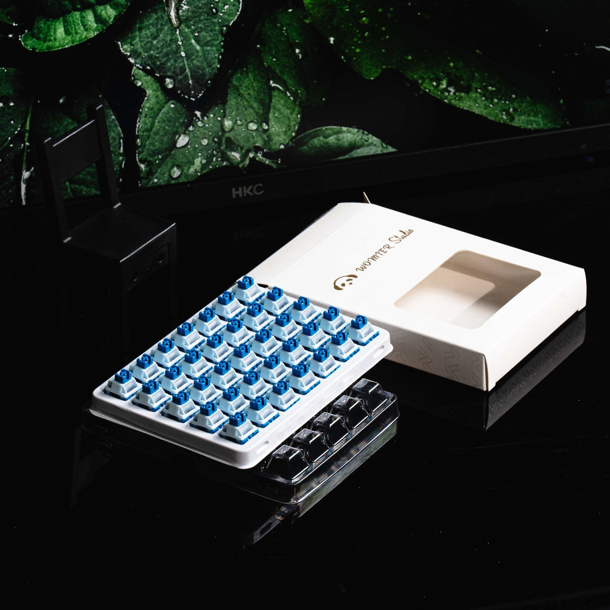 Womier New POM Series Pre - lubed Linear Switches (35 pcs/box) - Womier Keyboard