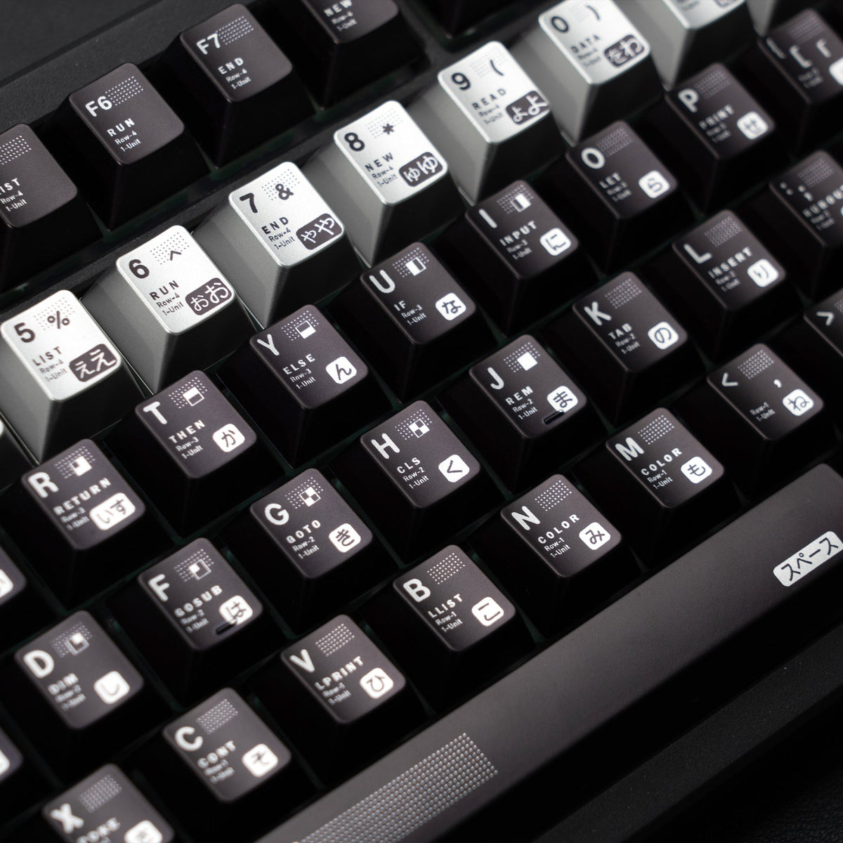 Womier Parametric 112 - Key Cherry Profile Metallic Coating Keycap Set - Womier Keyboard