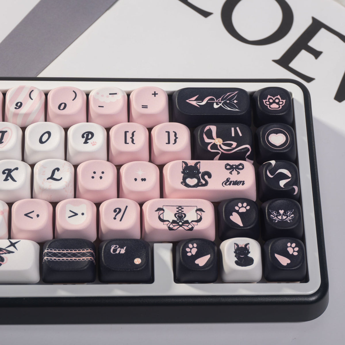 Womier Plaid Girl MOA Profile Dye-Sublimation PBT Keycap Set - Womier Keyboard