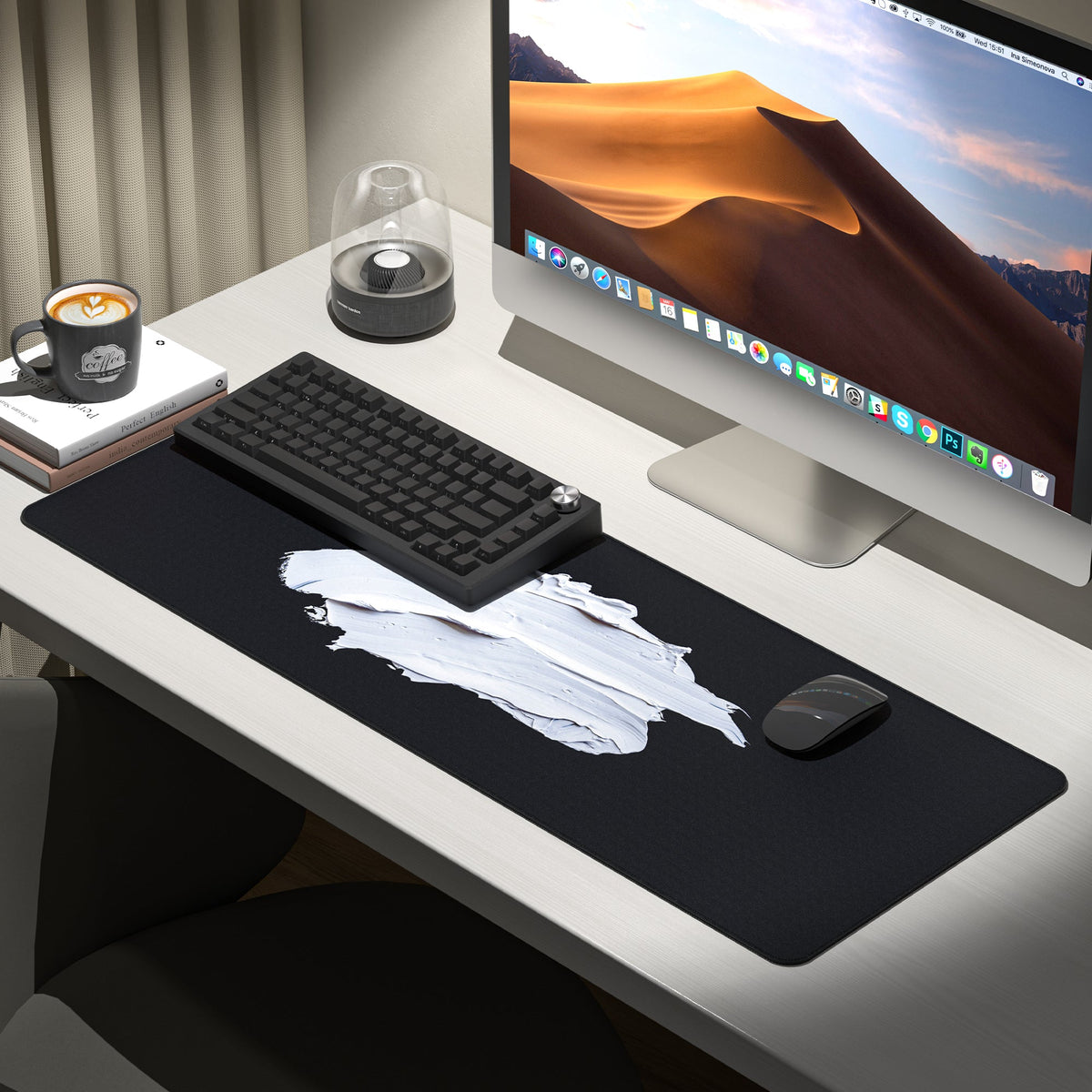 Womier Putty Themed Large Desk Mat - Womier Keyboard