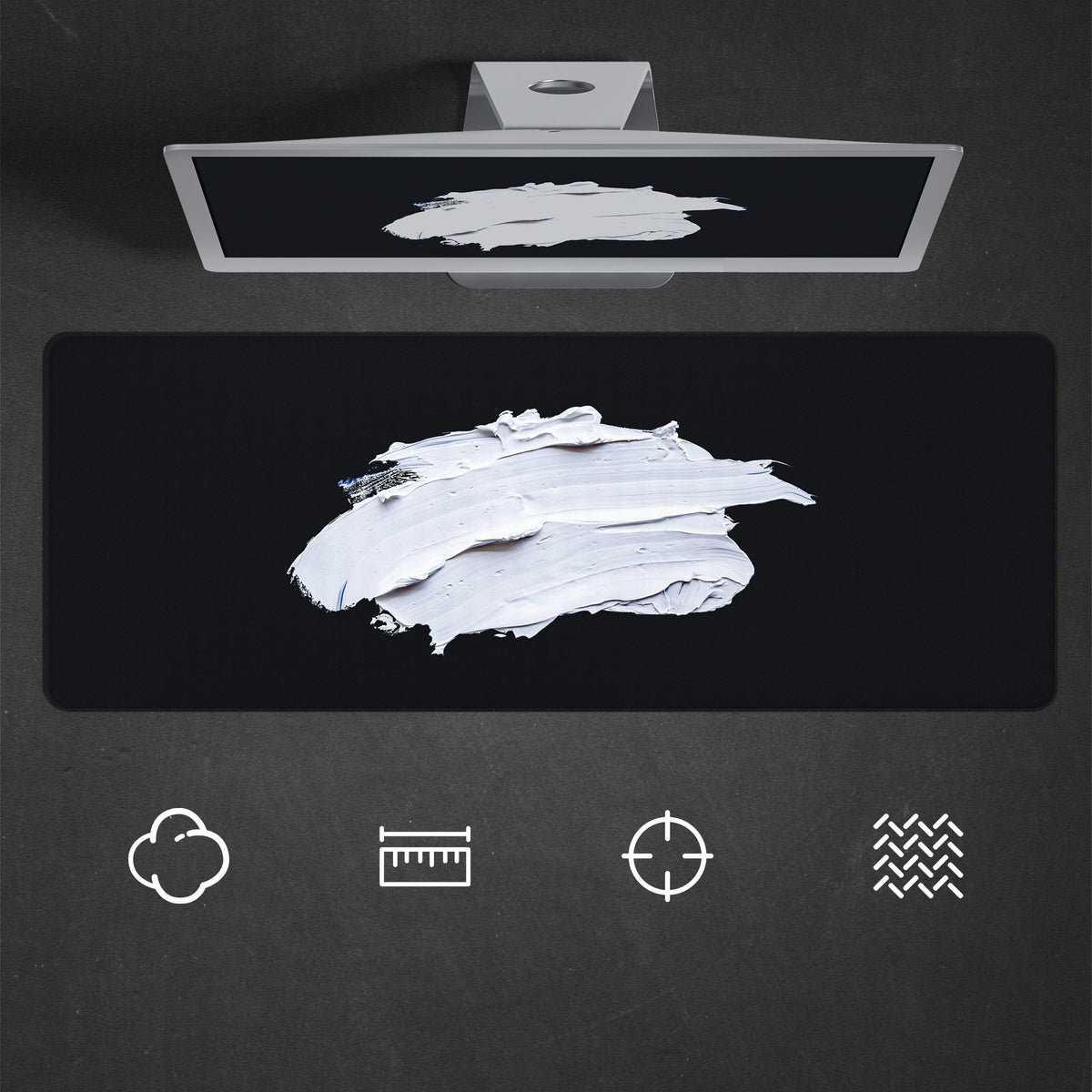 Womier Putty Themed Large Desk Mat - Womier Keyboard