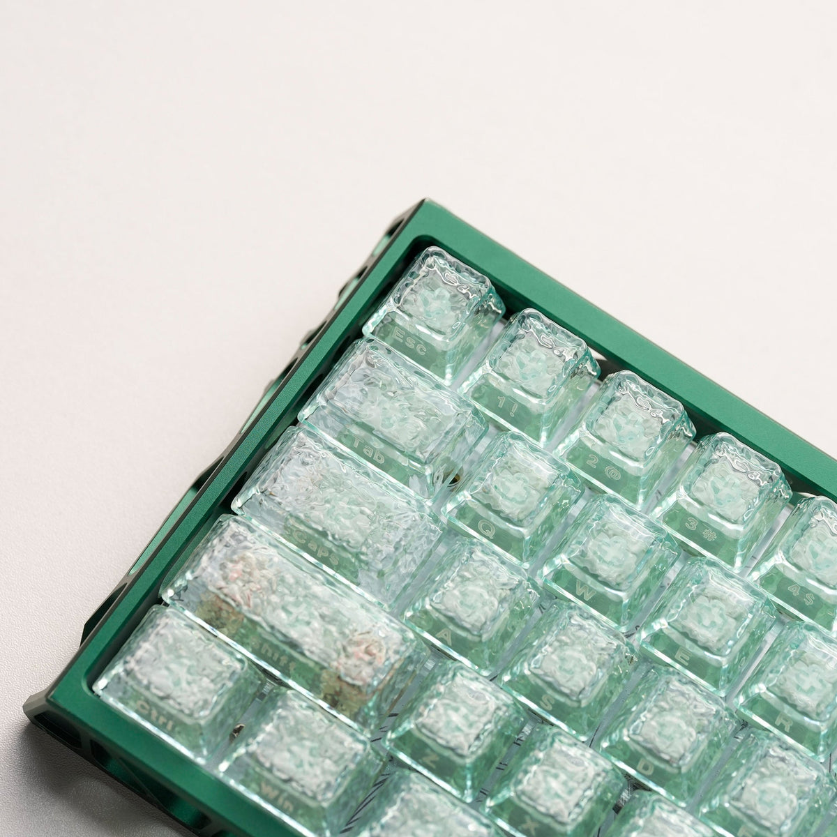 Womier Ripple Clear PC Side-Printed Keycaps 126 Keys - Womier Keyboard