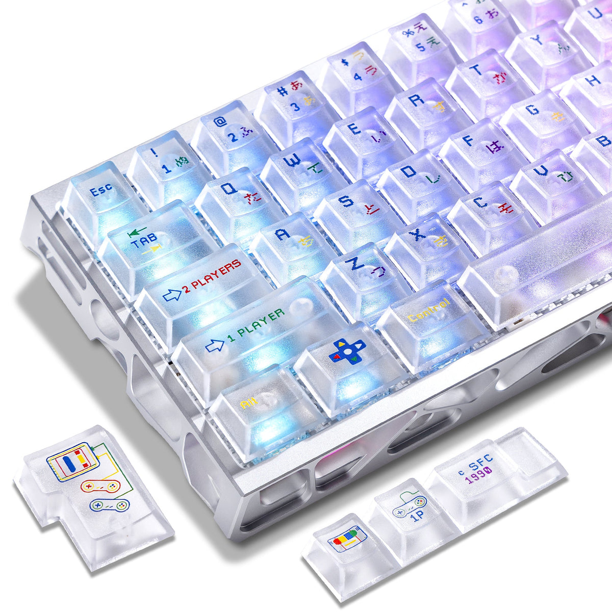 Womier Shine-Through Keycaps UV Print - Womier Keyboard