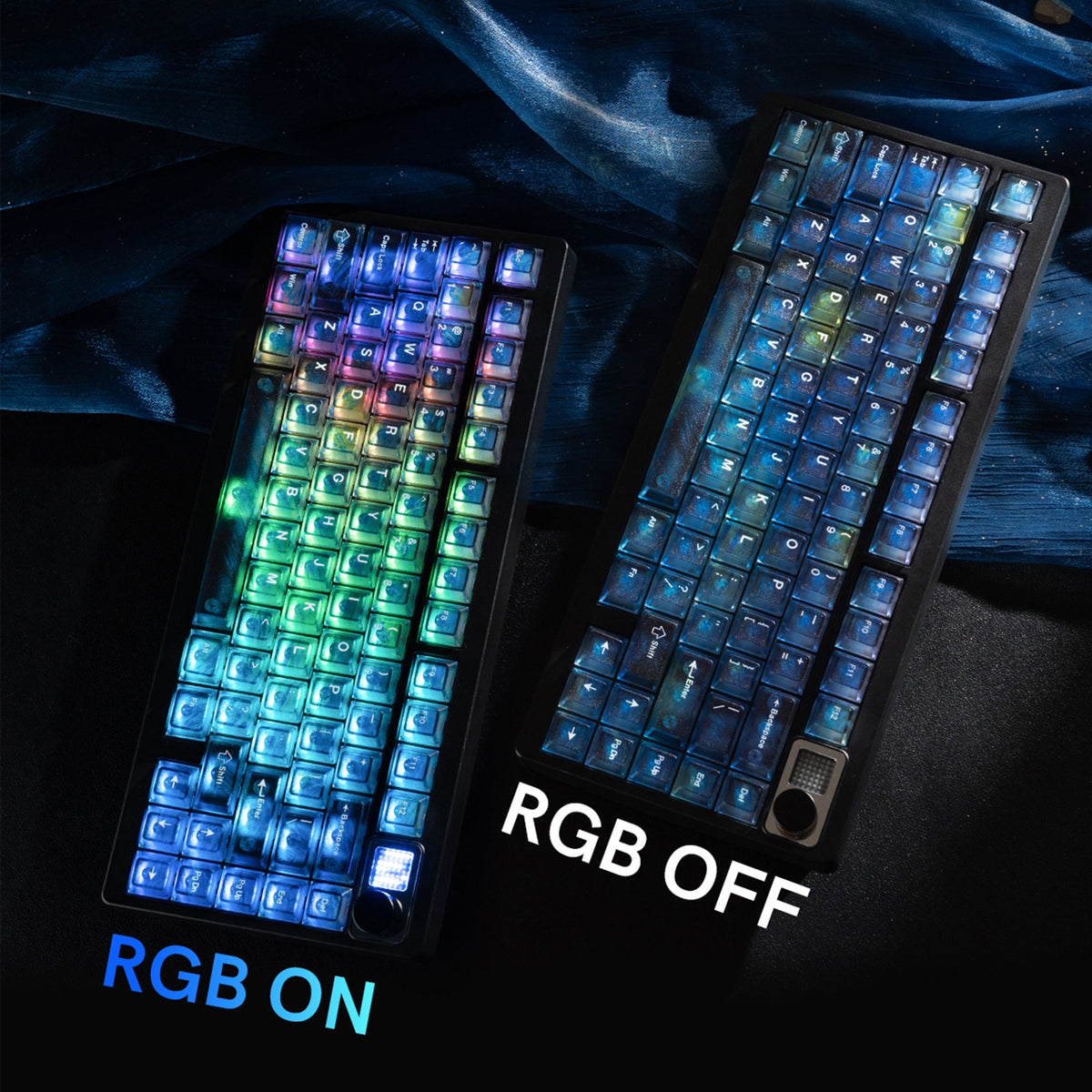 Womier Shine-Through Keycaps UV Print - Womier Keyboard