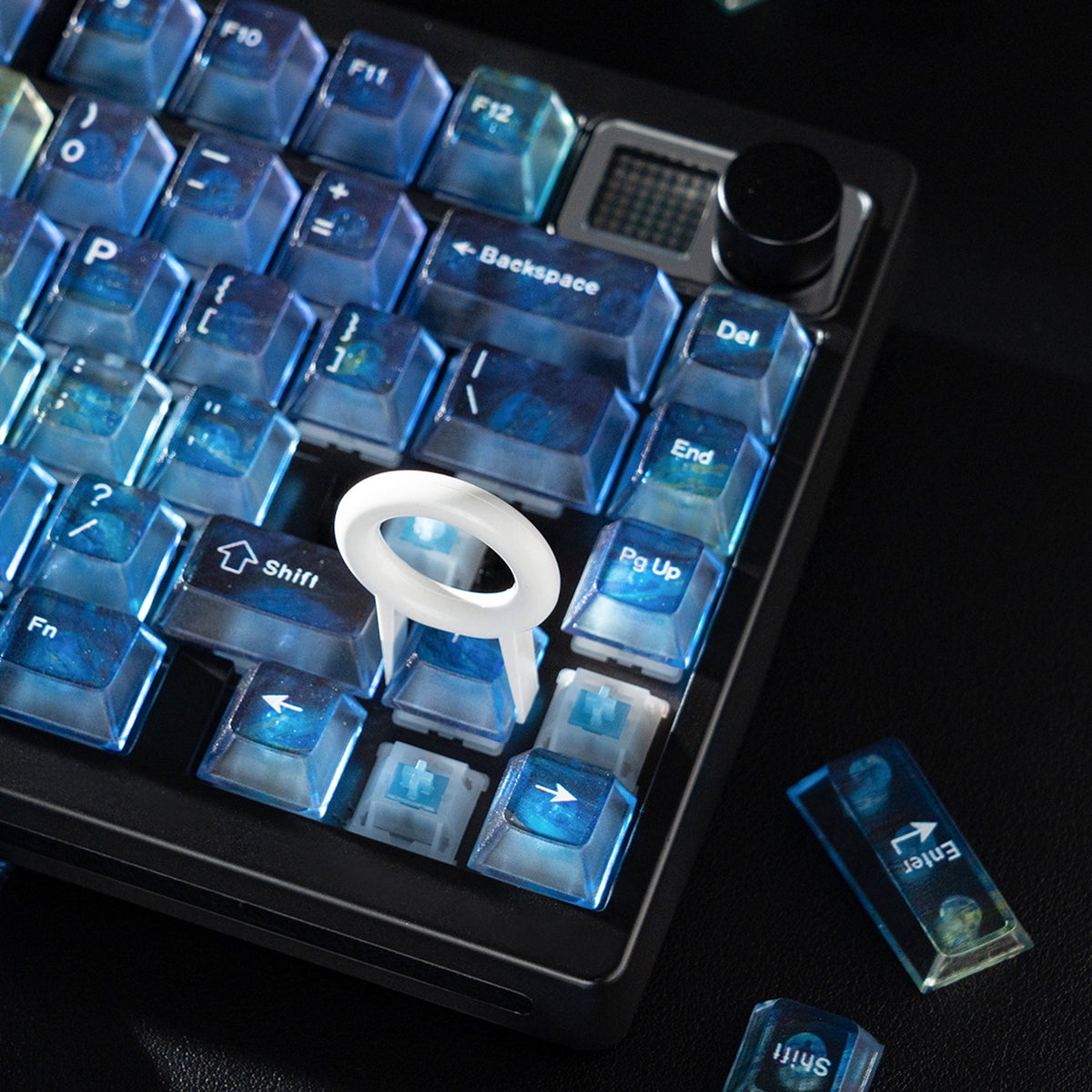 Womier Shine-Through Keycaps UV Print - Womier Keyboard