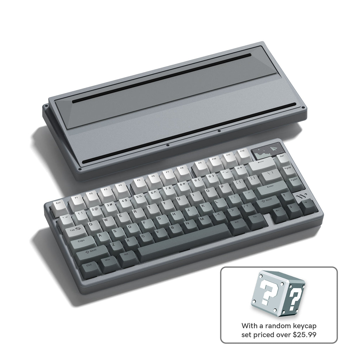 Womier SK71 Pro 75% VIA Support Wireless Aluminum Mechanical Keyboard - Womier Keyboard