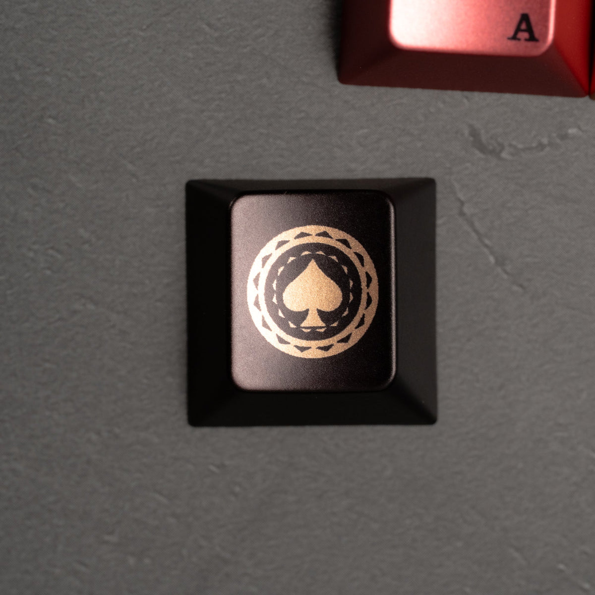 Womier Spade 112 - Key Cherry Profile Metallic Coating Keycap Set - Womier Keyboard