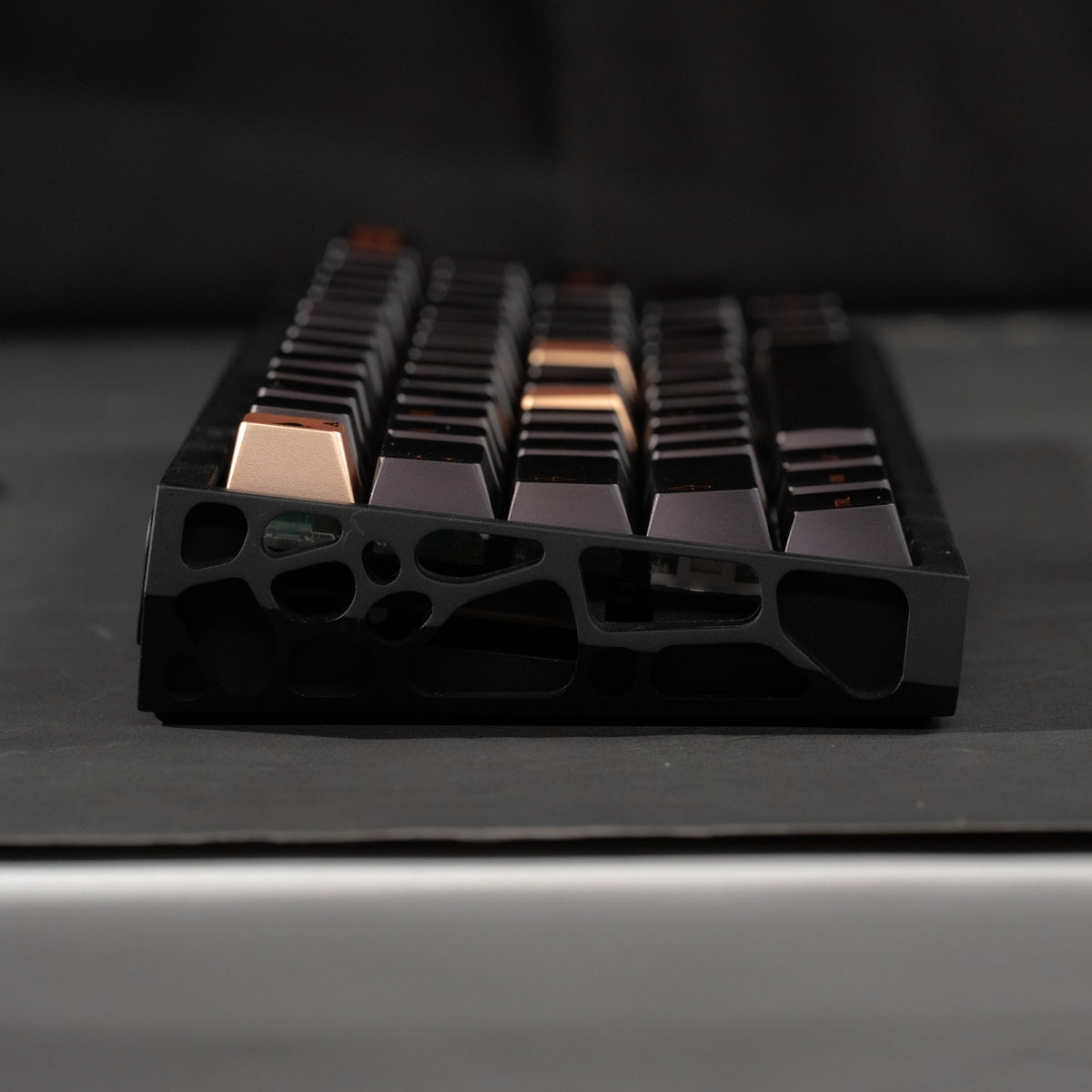 Womier Spade 112 - Key Cherry Profile Metallic Coating Keycap Set - Womier Keyboard