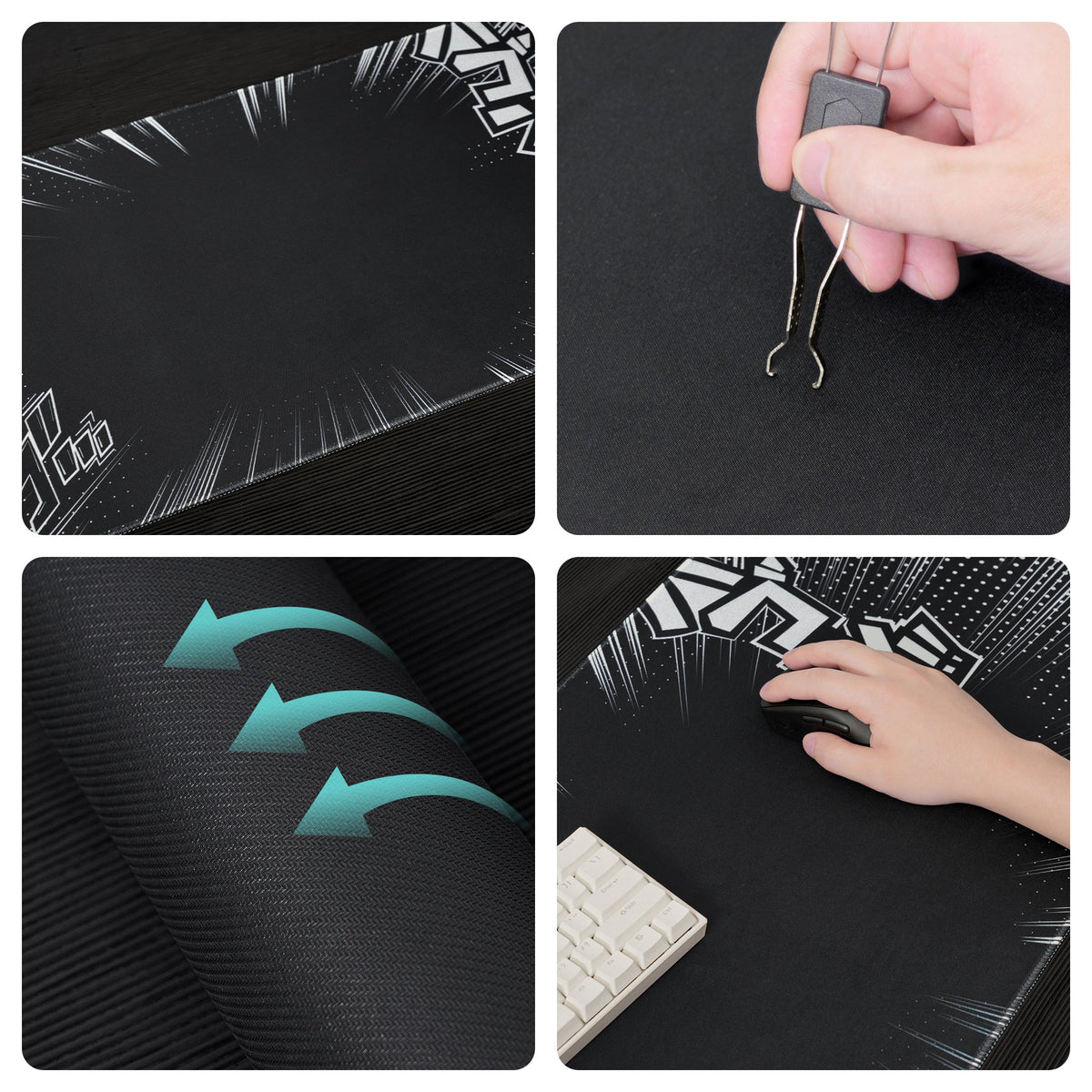 Womier 衝撃 Themed Large Desk Mat - Womier Keyboard
