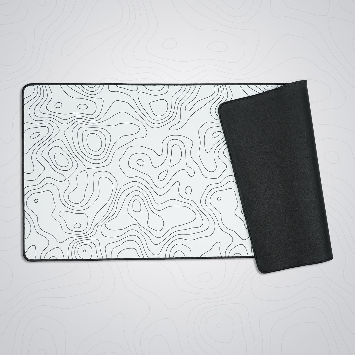 Womier Topographic Themed Large Desk Mat - Womier Keyboard