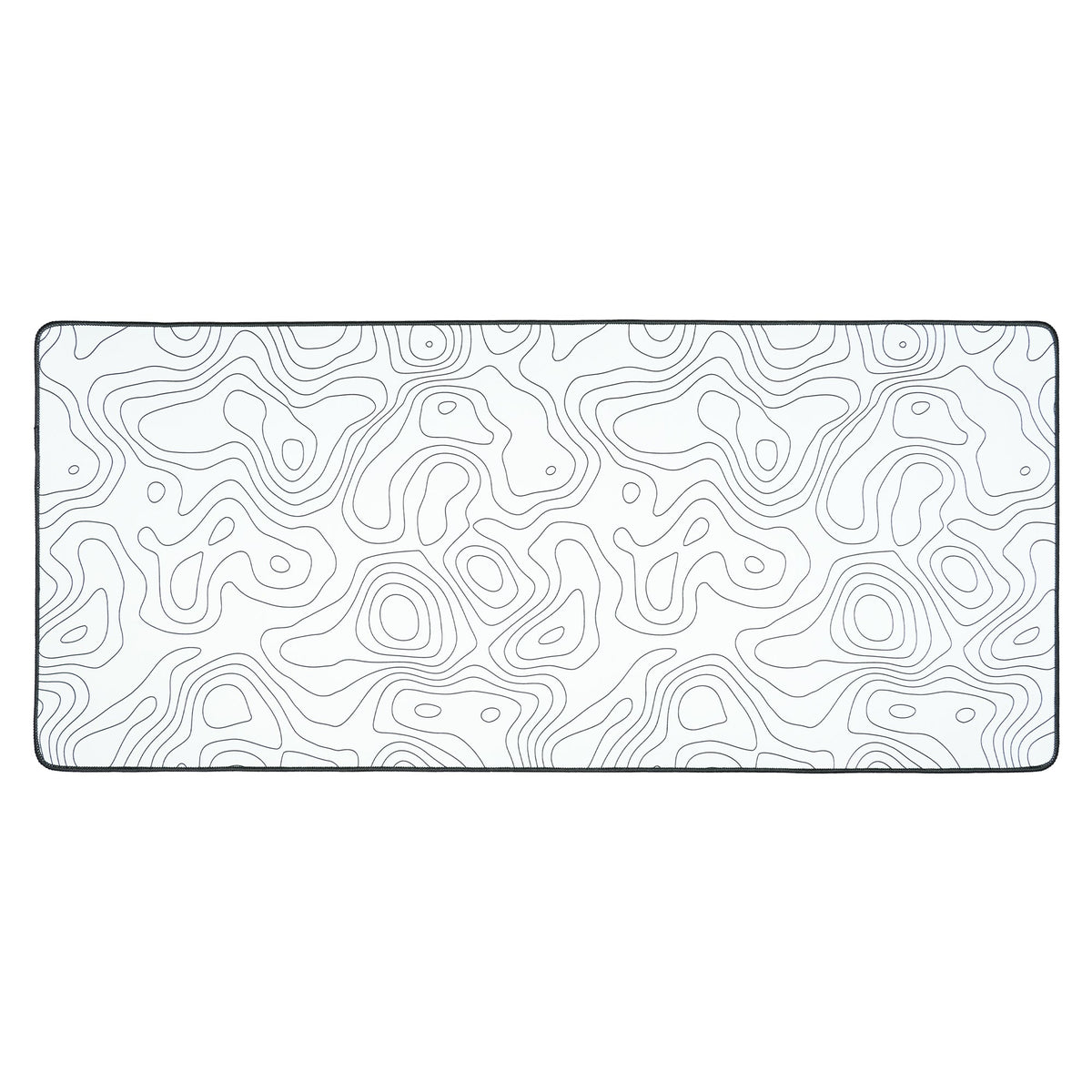 Womier Topographic Themed Large Desk Mat - Womier Keyboard