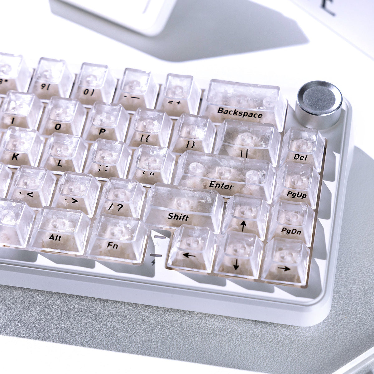 Womier Translucent Forged Side-Printed Carbon Keycaps (132-Key) - Womier Keyboard