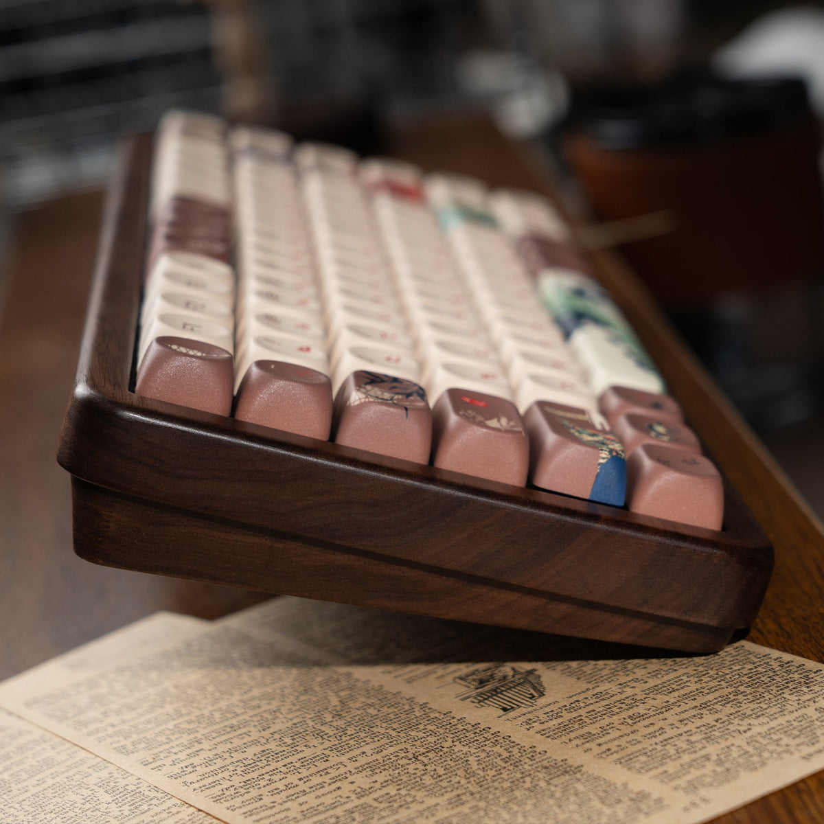 Womier UKIYOE MOA Profile Dye - Sublimation PBT Keycap Set - Womier Keyboard