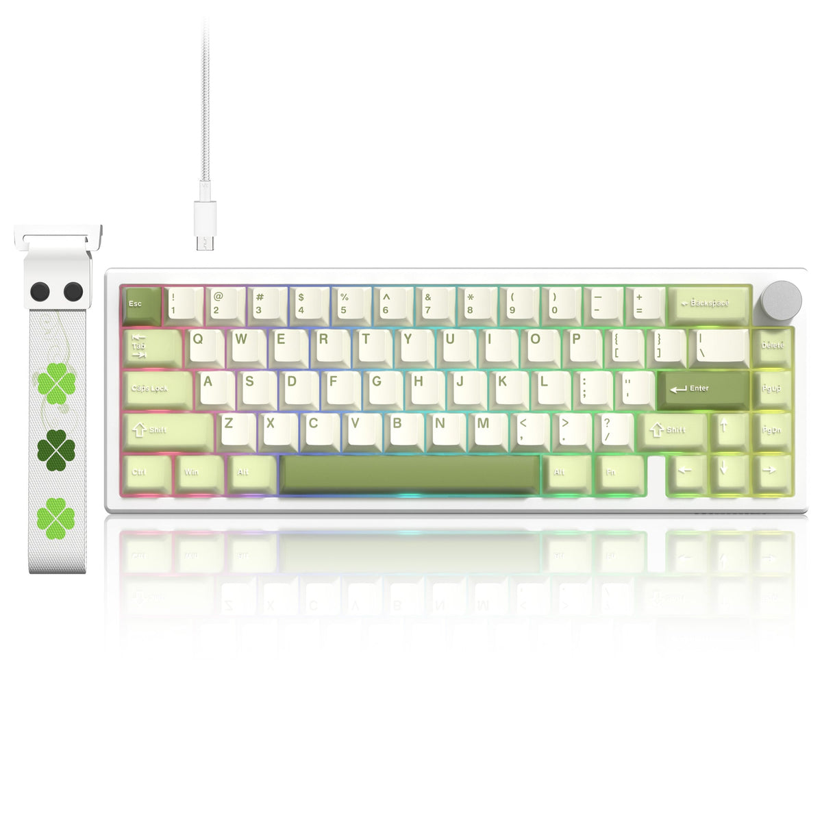 Womier VK66 Pro VIA Support 66 - Key Gasket Mechanical Keyboard with Knob - Womier Keyboard