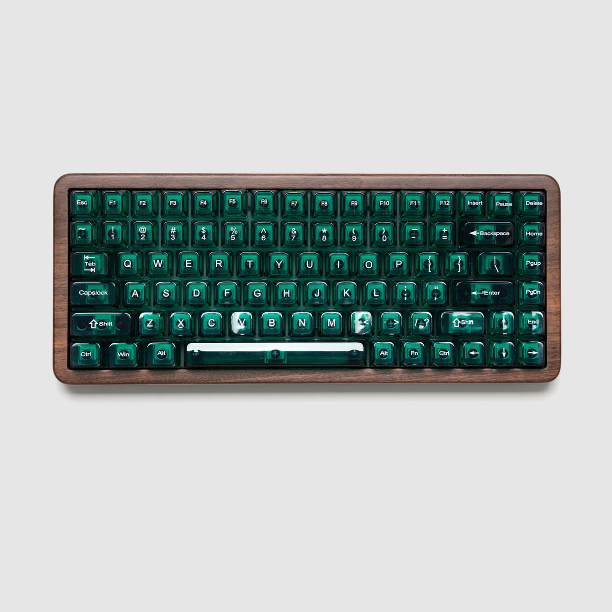 Womier WD75 75% VIA Support Wireless Wooden Keyboard - Womier Keyboard