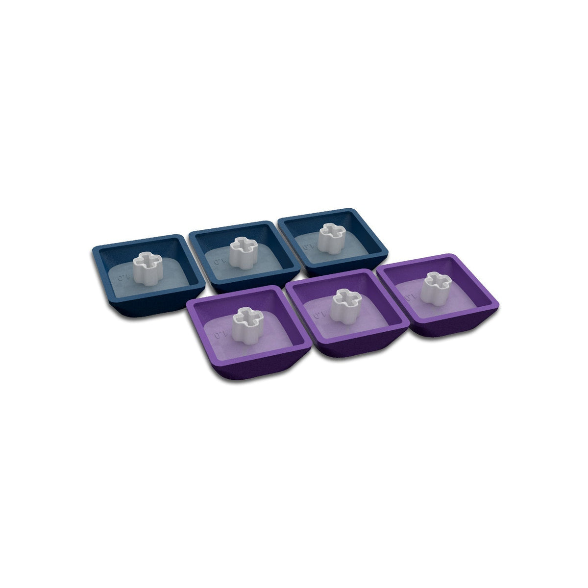 Skyline R1 Low Profile PBT Double - Shot Keycap Set - Womier Keyboard